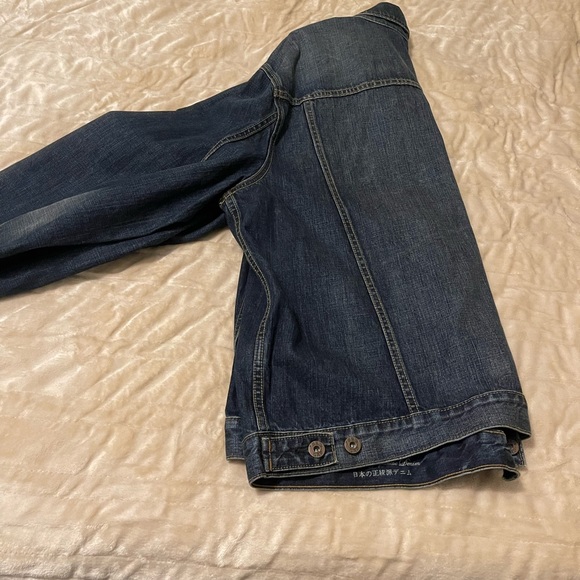 XXL men’s Gap 1969 authentic Japanese denim, blue jean jacket - Picture 4 of 4